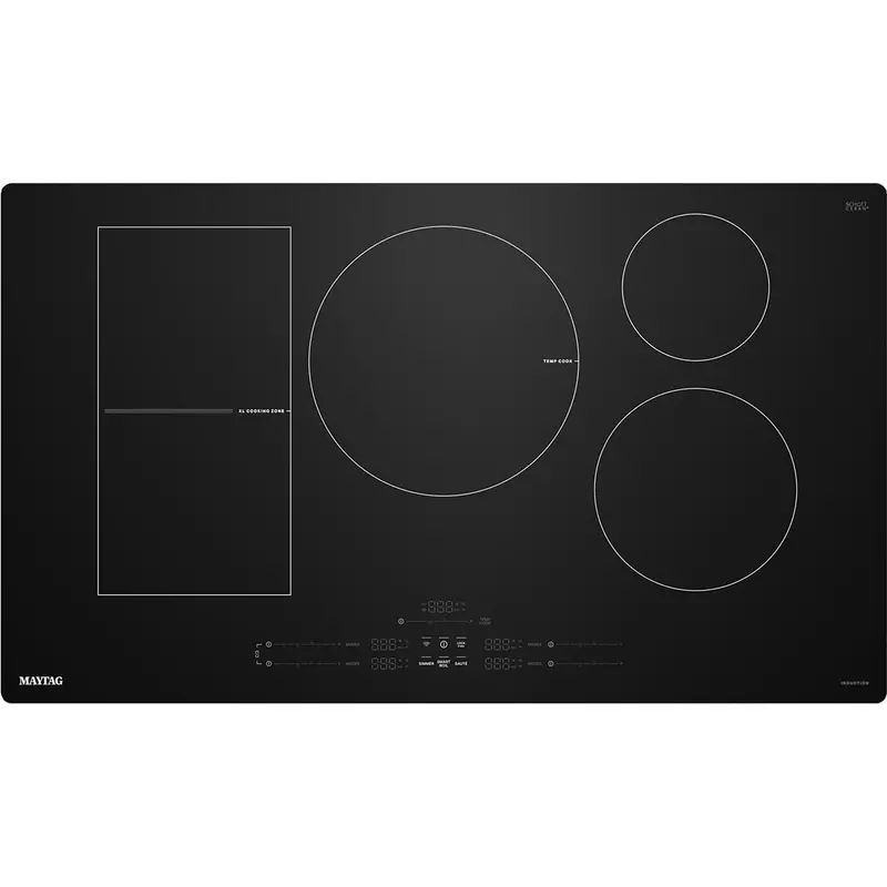 Maytag 36-Inch Built-In Induction Cooktop With Power Boost Function (Mcit8036Sb) 1