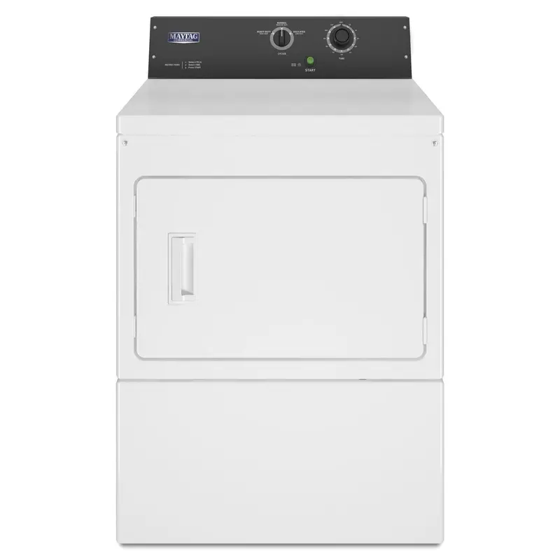 Maytag 7.4 Cu Ft Gas Front-Load Commercial Dryer – Mdg20Mnazw 1