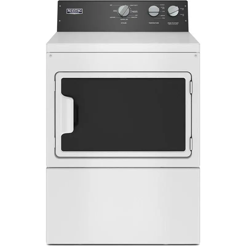 Maytag Commercial Electric Dryer – 7.4 Cu Ft, Intellidry Sensor Technology, 586-Lb Capacity Ymedp586Gw 1
