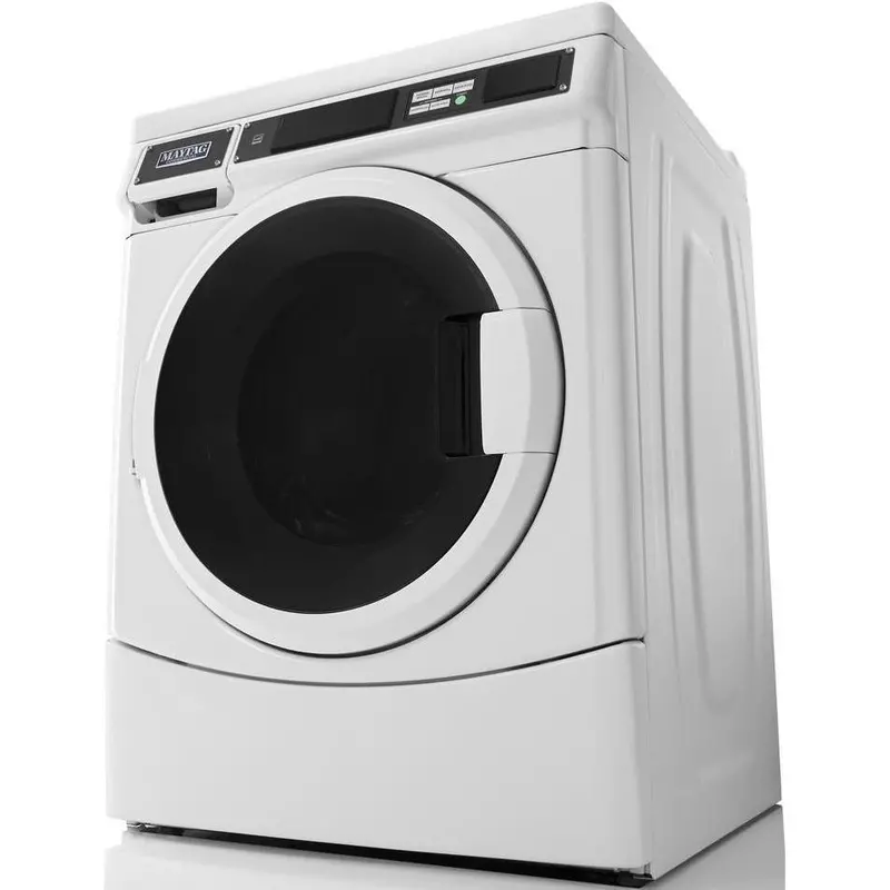Maytag Front-Load Card-Activated Commercial Washer – Mhn33Prcww 1