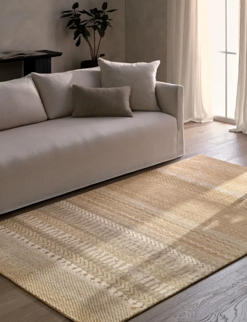 Mccabe Artisan Wool Area Rug, Hand-Knotted 1
