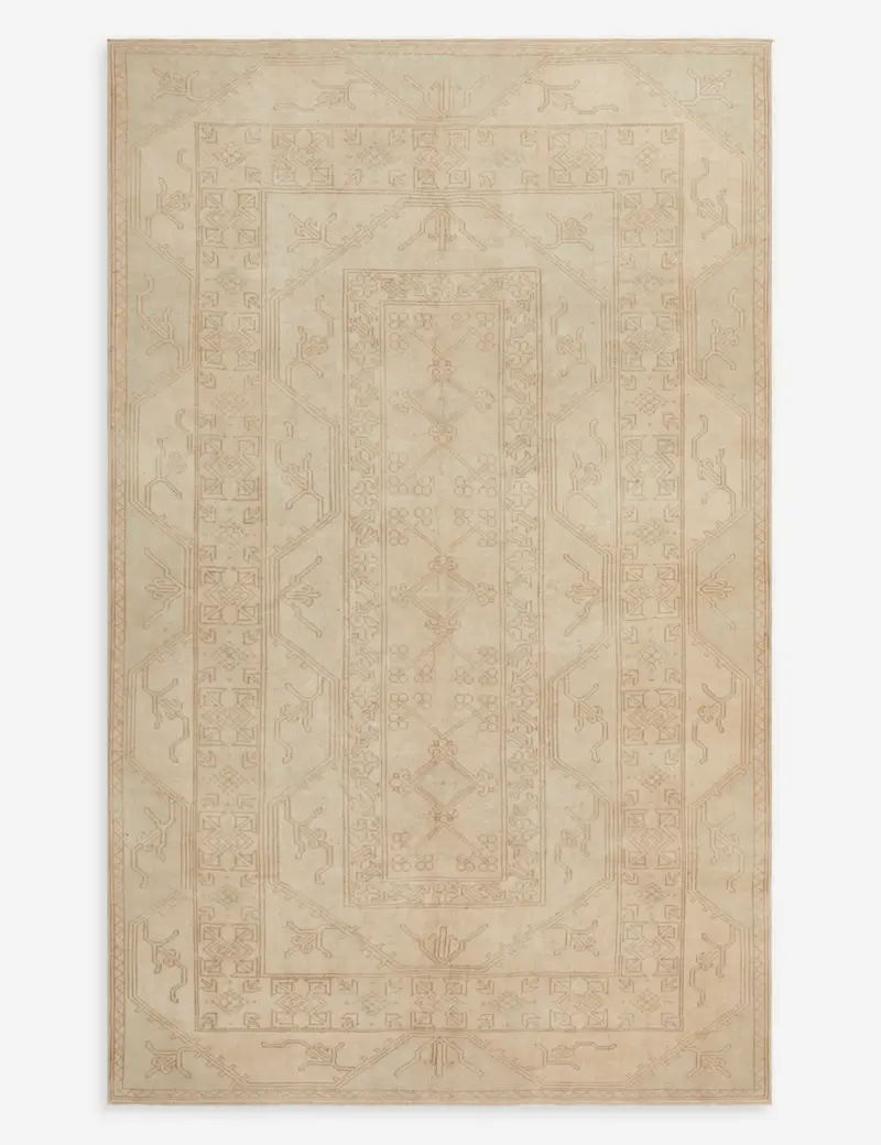 Modern Turkish Wool Rug — 6'2" X 10'0" 1