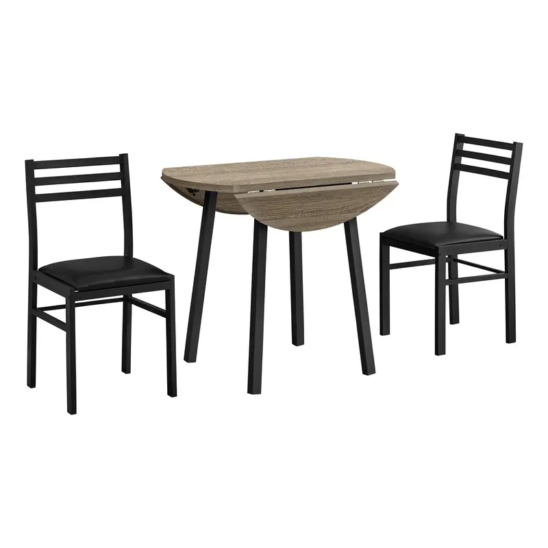 Monarch 3-Piece Dining Set – Modern Dining Room Collection I 1003 1