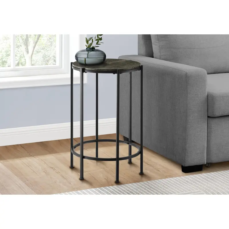 Monarch Accent Table – Compact Rectangular Profile (Model 3755) 1