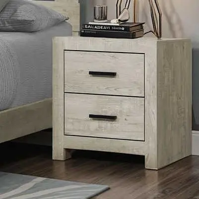 Monarch Compact Two-Drawer Nightstand Model 5203 1