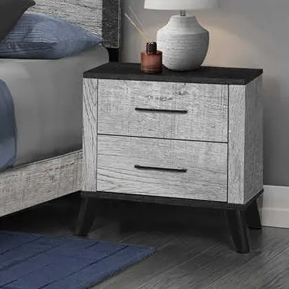 Monarch I 5253 2-Drawer Nightstand 1