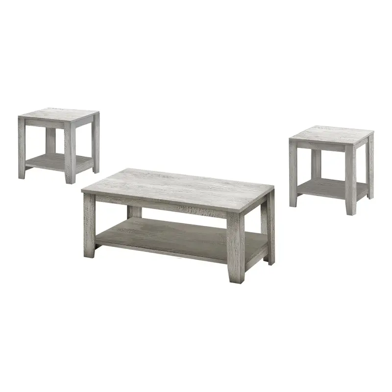 Monarch I7880P Accent Table Set – Modern Modular Living Room Group 1