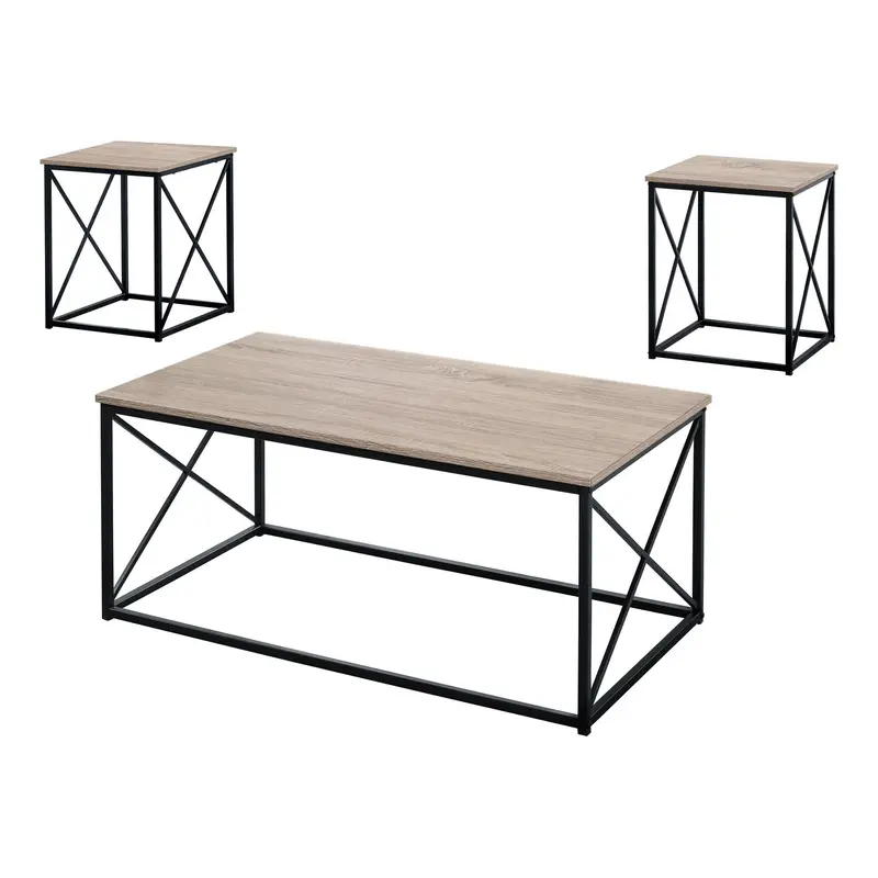 Monarch Living Room Table Set – Compact Coffee And Nesting Tables I 7950P 1