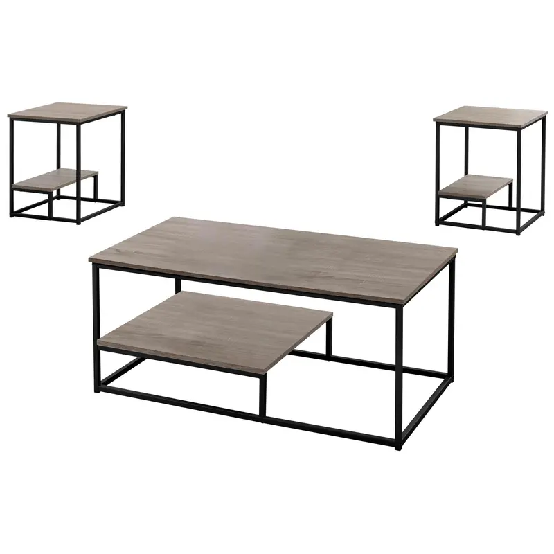 Monarch Living Room Table Set – Stylish Coffee And Side Tables I 7960P 1