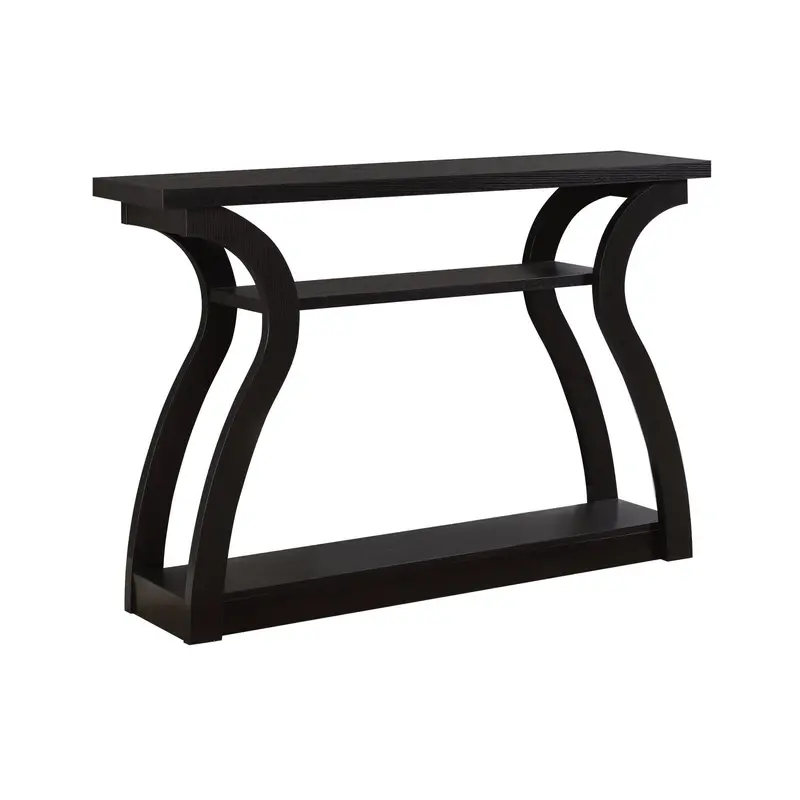 Monarch Narrow Hall Table With Storage Shelf – Model 2445 1