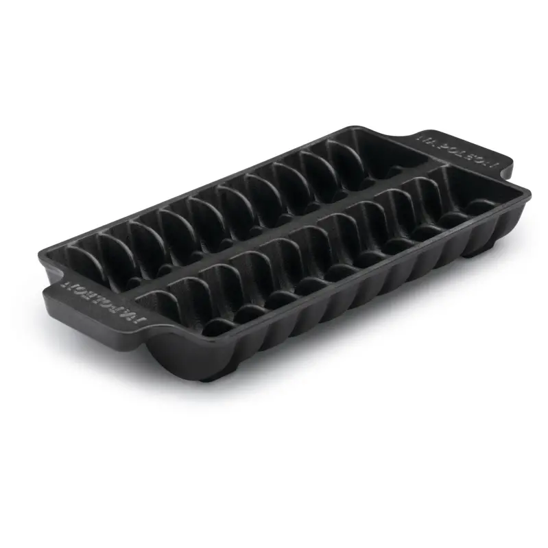 Napoleon Cast Iron Jumbo Shrimp Tray – Heavy-Duty Grilling Pan 1