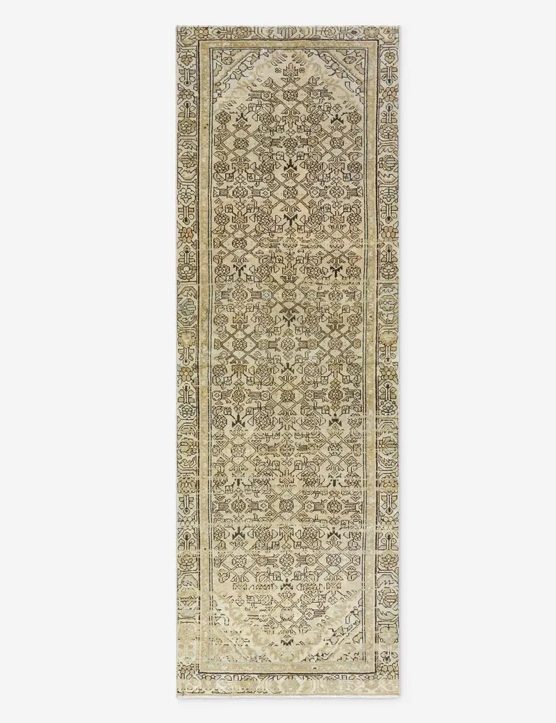 Narrow Turkish Wool Runner – 3' X 10' (No. 293) 1