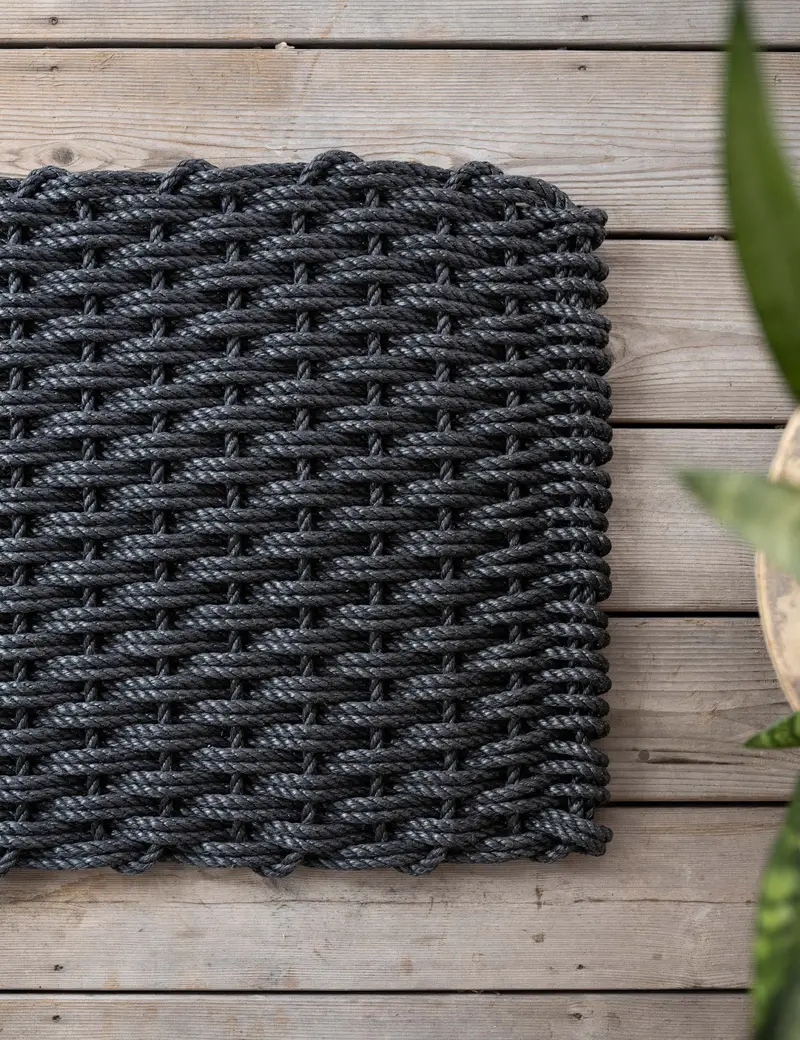 Natural Fiber Braided Doormat – The Rope Co. Handmade Collection 1