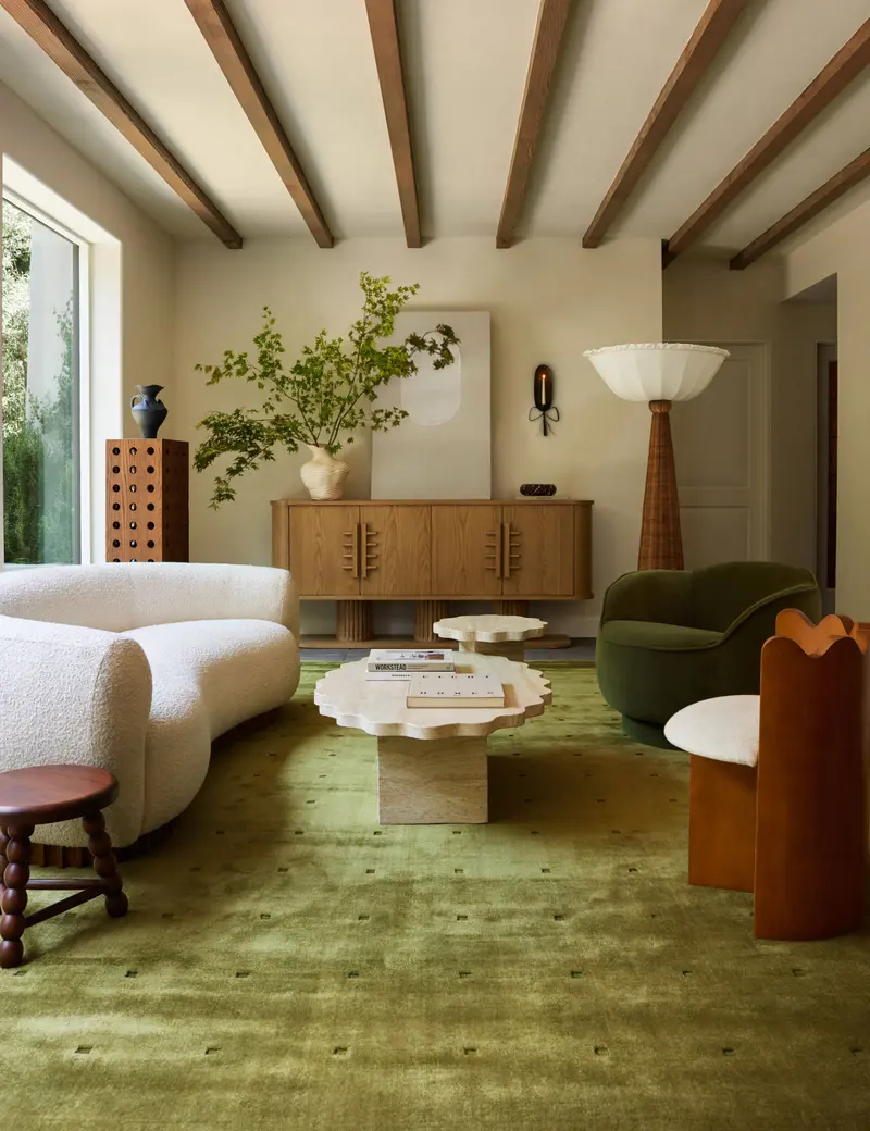 Nelio Geometric Handwoven Rug By Sarah Sherman Samuel 1
