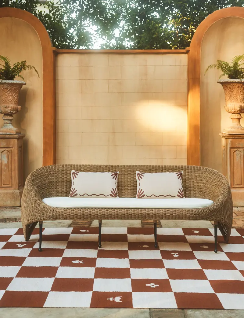 Noam All-Weather Indoor/Outdoor Rug By Sarah Sherman Samuel 1