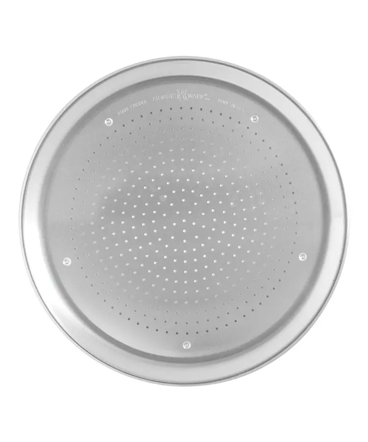Nordicware 16-Inch Hot Air Pizza Crisper – Perforated Baking Tray For Crispy Crusts 1