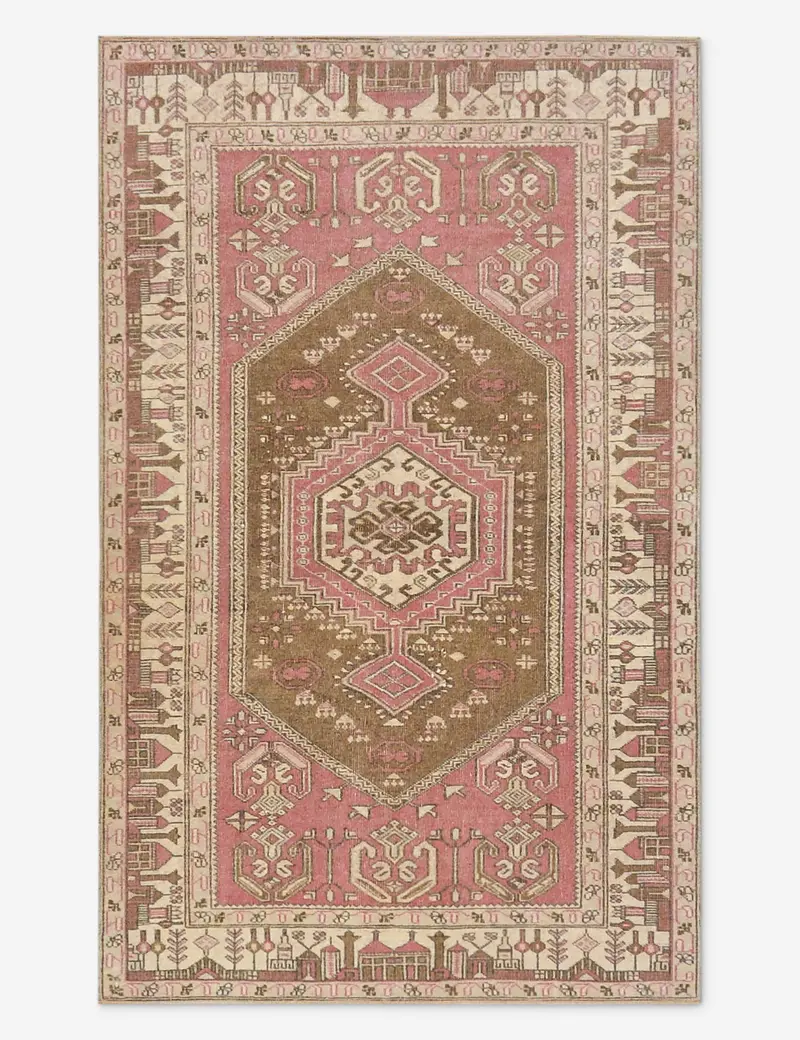 Oriental Turkish Wool Rug – 3'5" X 5'7" (No. 524) 1
