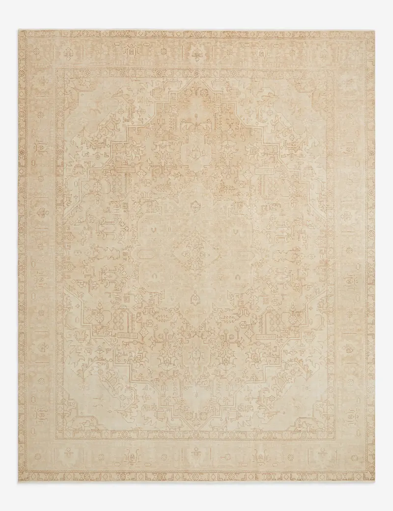 Oversized Turkish Wool Rug — 9'9" X 12'8" 1