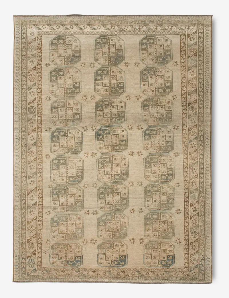 Oversized Turkish Wool Rug – Hand-Knotted, 7'10" X 10'10", Rug No. 388 1