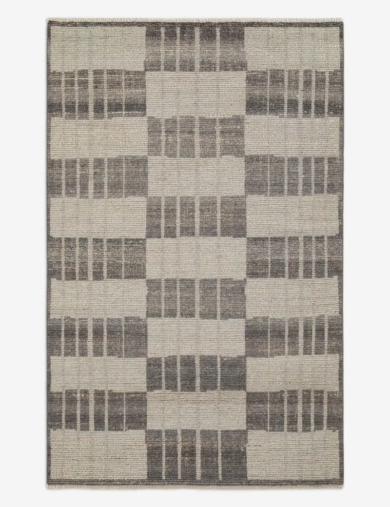 Pompei Hand-Knotted Flatweave Rug 1