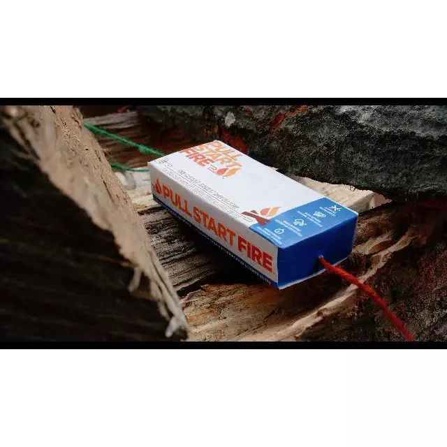 Pull Start Fire Natural Fire Starter Cubes 1