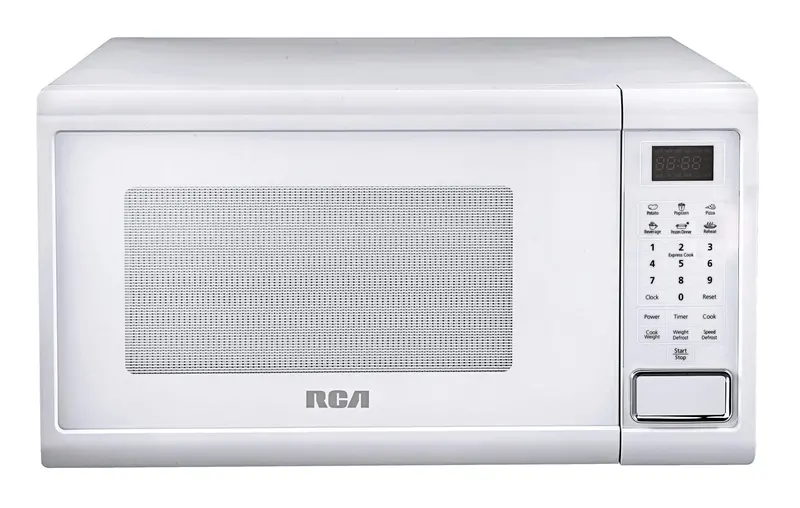 Rca 1.1 Cu. Ft. White Microwave Oven Rmw1129-White 1