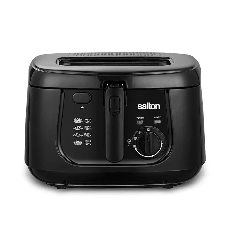 Salton Df1240Bk 2.5-Liter Cool-Touch Immersion Deep Fryer 1