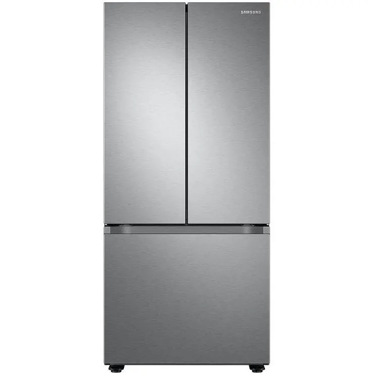 Samsung 22 Cu. Ft. Three-Door French-Door Refrigerator With Wi-Fi Connectivity Rf22A4111Sr/Aa 1