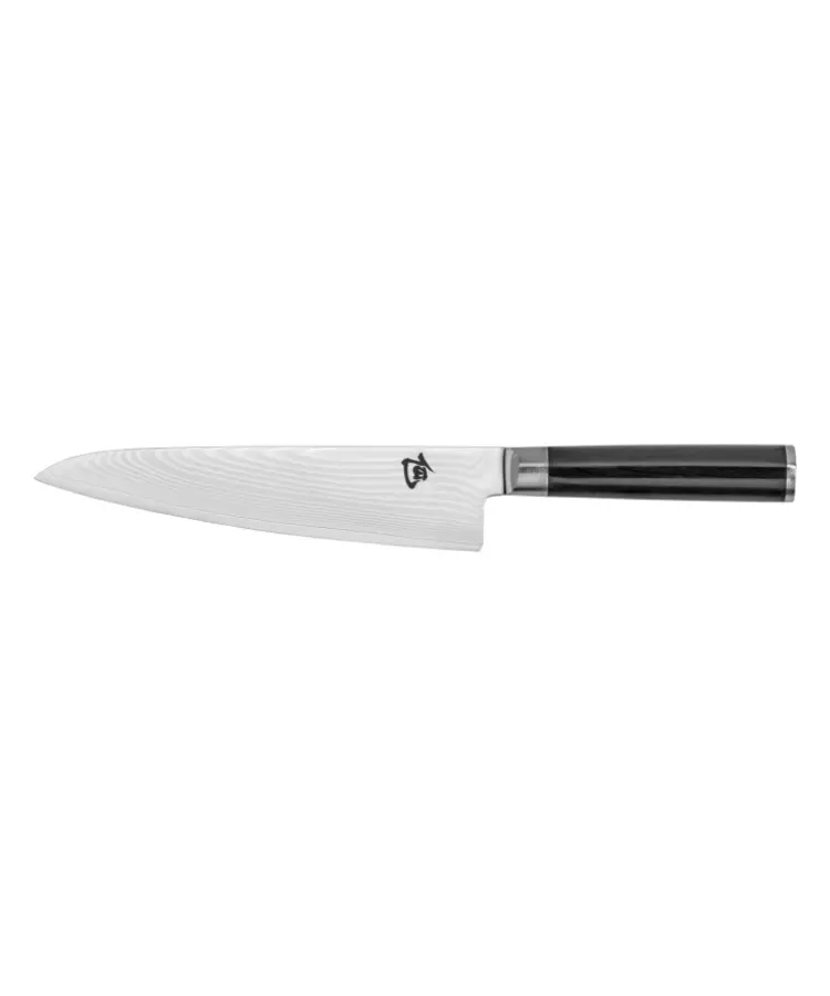 Shun Classic Asian Cook’S Knife – 7-Inch Versatile Santoku With Damascus Cladding 1