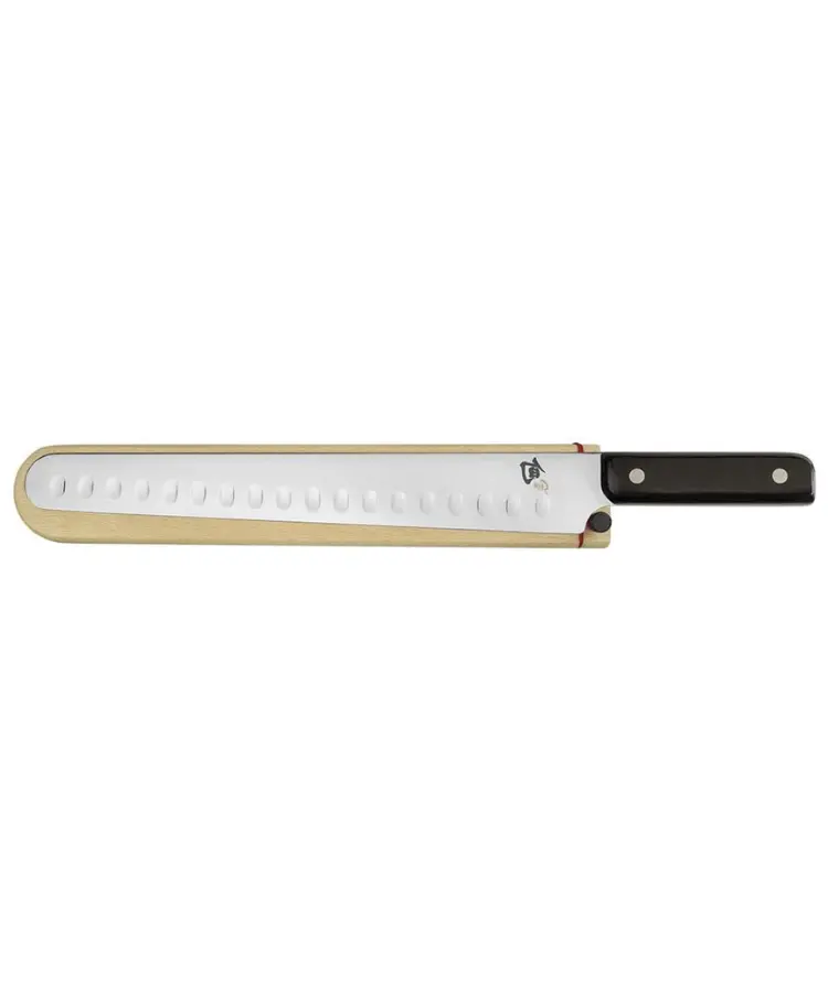 Shun Classic Hg Brisket Knife – 12-Inch Chef’S Blade With Honbazuke Edge & Saya Sheath 1
