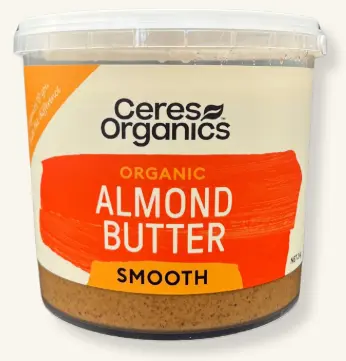 Smooth Organic Almond Butter – Creamy 2Kg Jar 1