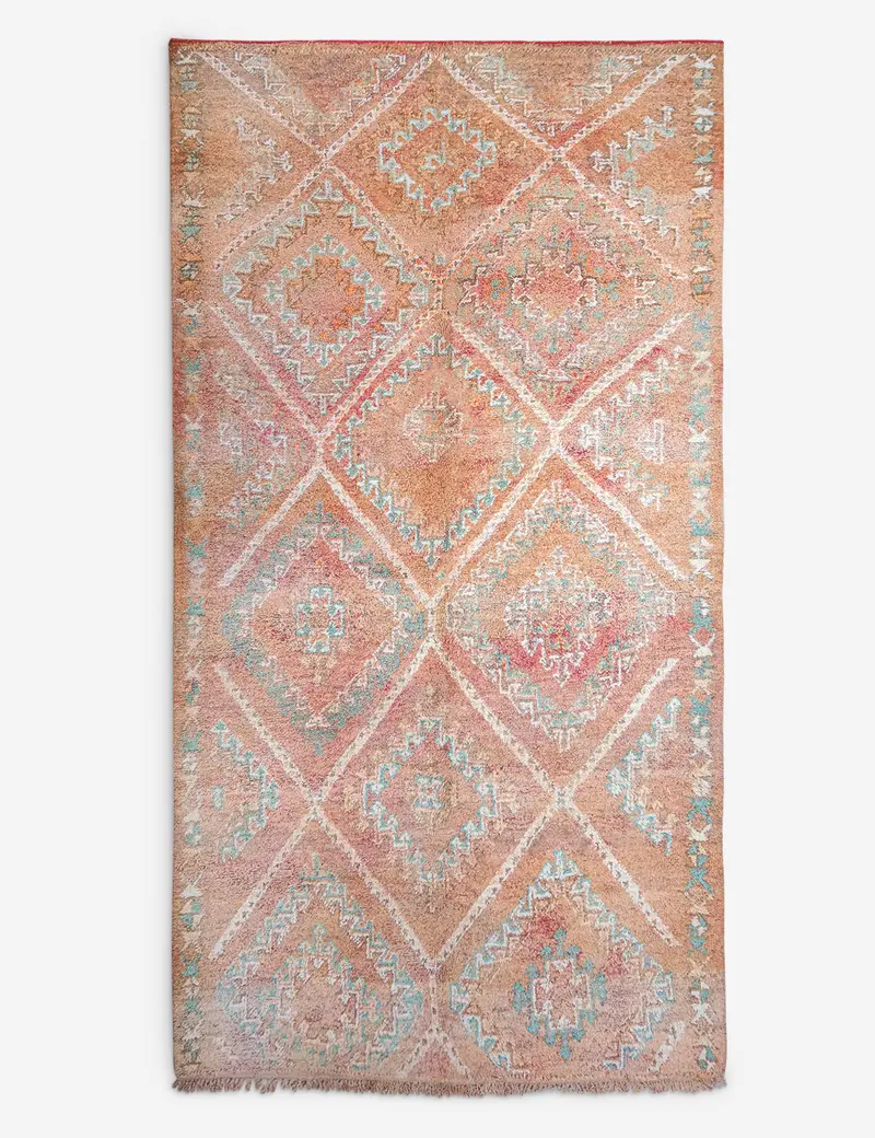 Spacious Antique Moroccan Rug – 5'7" X 11'1" (No. 101) 1