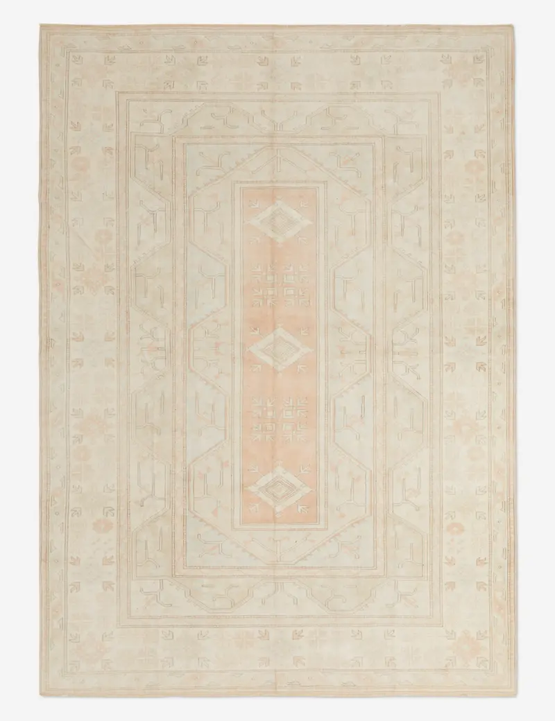 Spacious Turkish Wool Area Rug — 8'8" X 11'8" 1