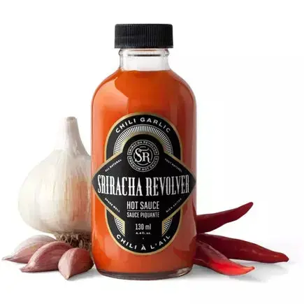 Sriracha Revolver Chili Garlic Hot Sauce – 130Ml Bold Fusion Condiment 1