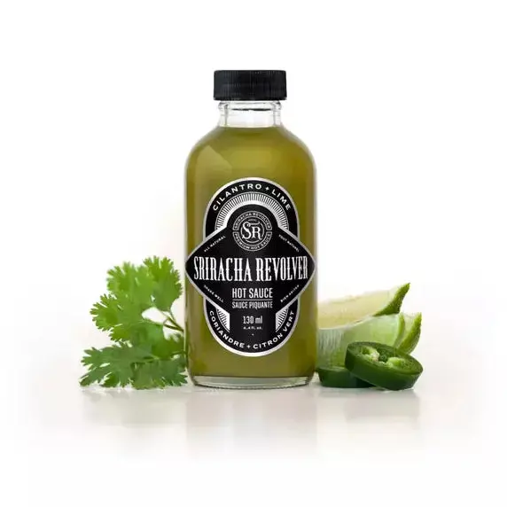 Sriracha Revolver Cilantro Lime Hot Sauce – 130Ml Fresh Zesty Blend 1