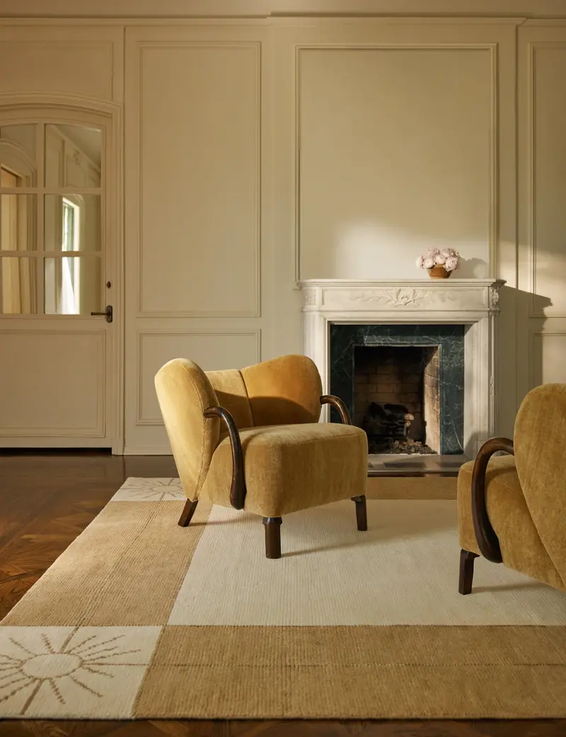 Stansby Artisan Wool Rug – Hand-Knotted By Jake Arnold 1