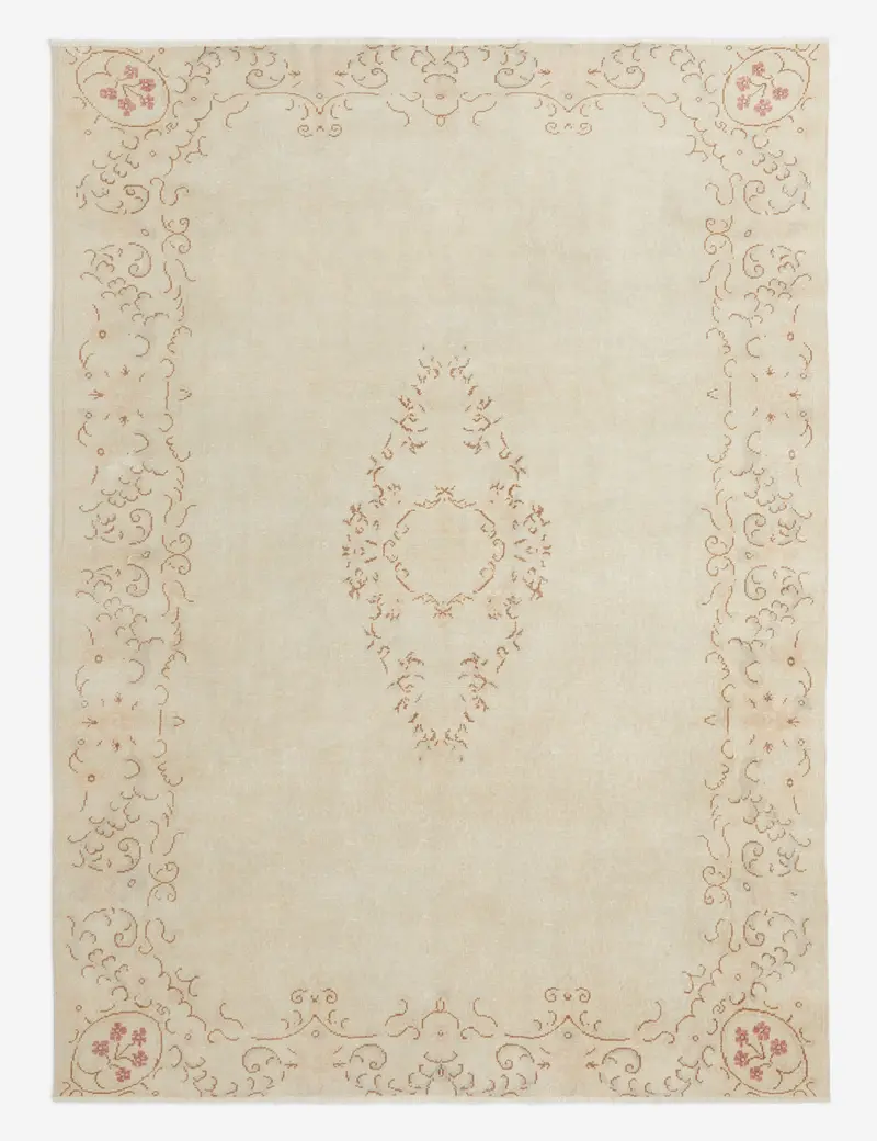 Stately Turkish Wool Rug — 7'10" X 10'10" 1