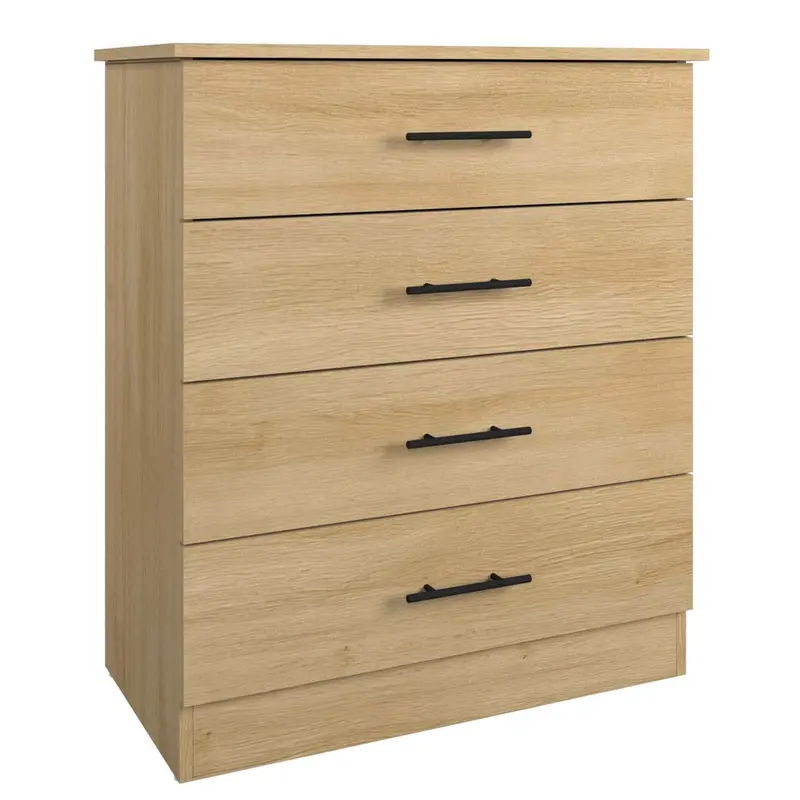 Sua-V Austin 4-Drawer Dresser – Contemporary Bedroom Storage 1