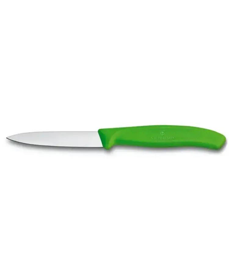 Swiss Classic 3.25-Inch Straight Paring Knife – Green Handle 1