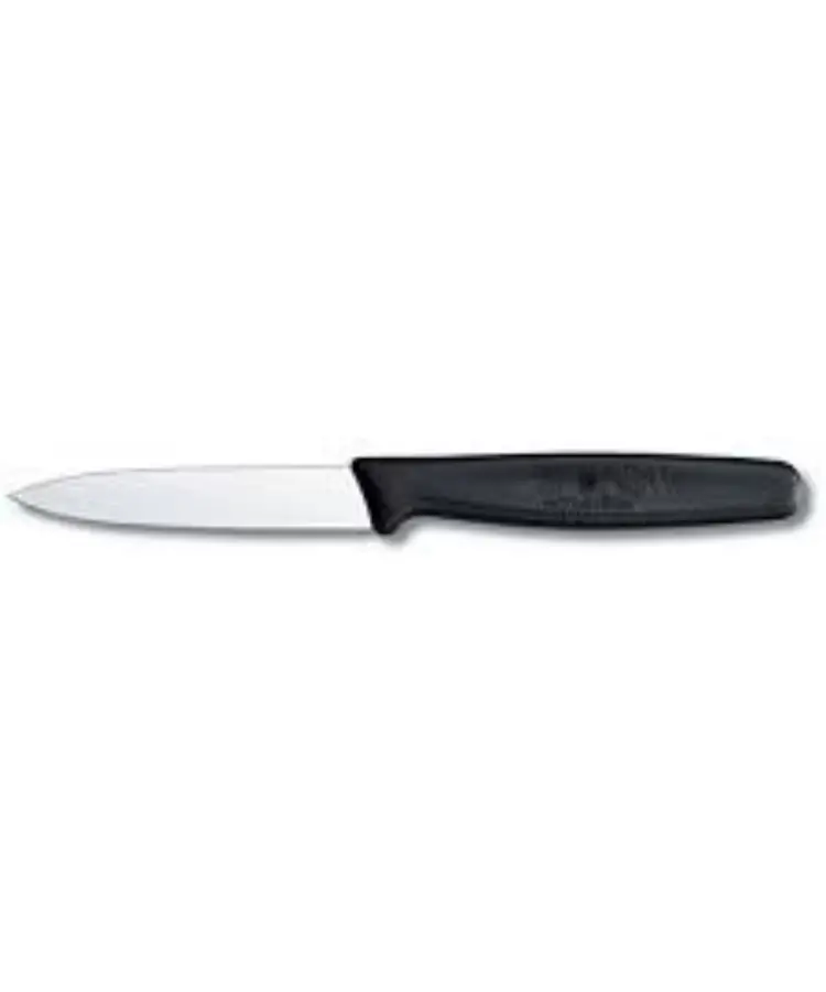 Swiss Precision 3.25-Inch Straight Paring Knife – Matte Black 1