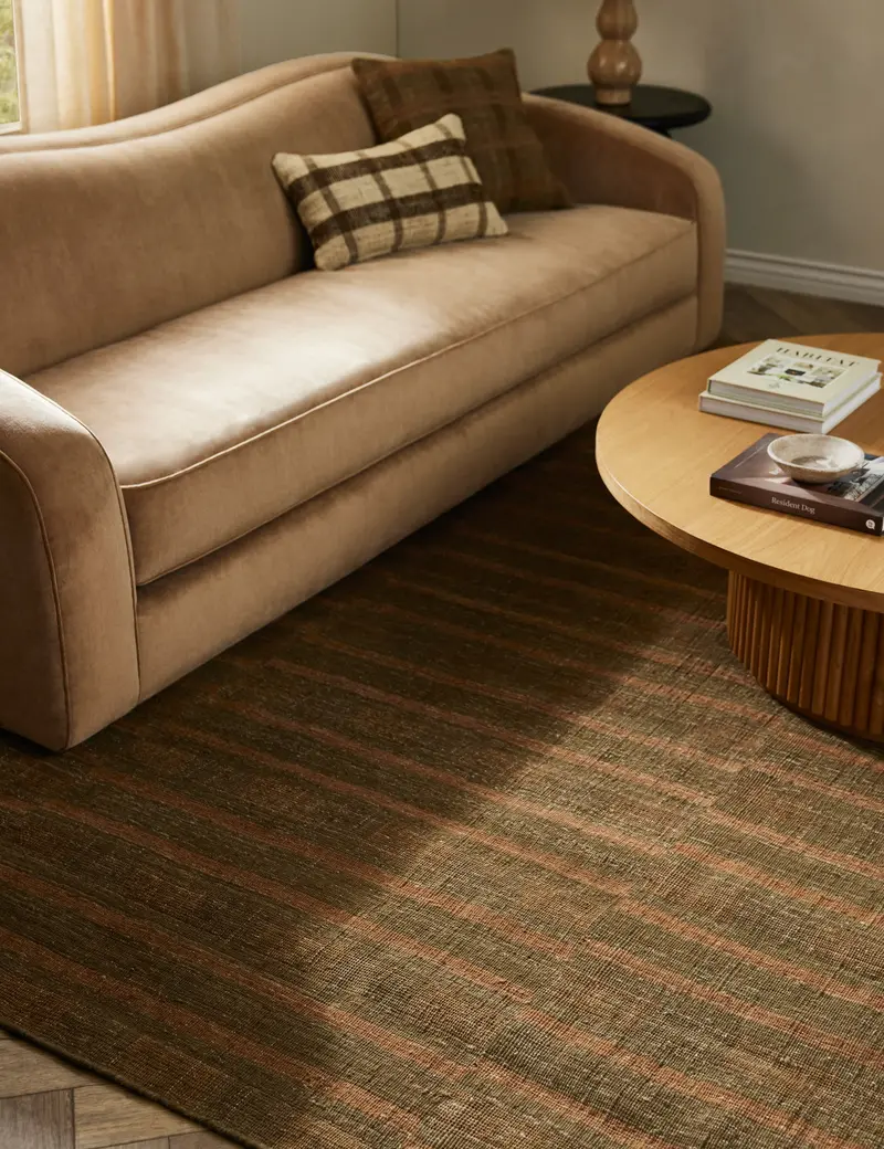 Tess Wool-Blend Handwoven Area Rug – Soft-Tone Woven Design 1