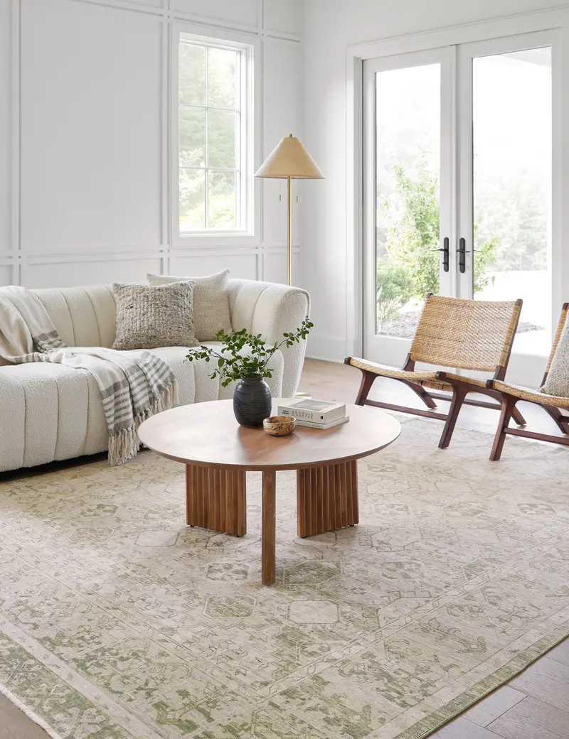 Thornton Hand-Knotted Wool Area Rug 1