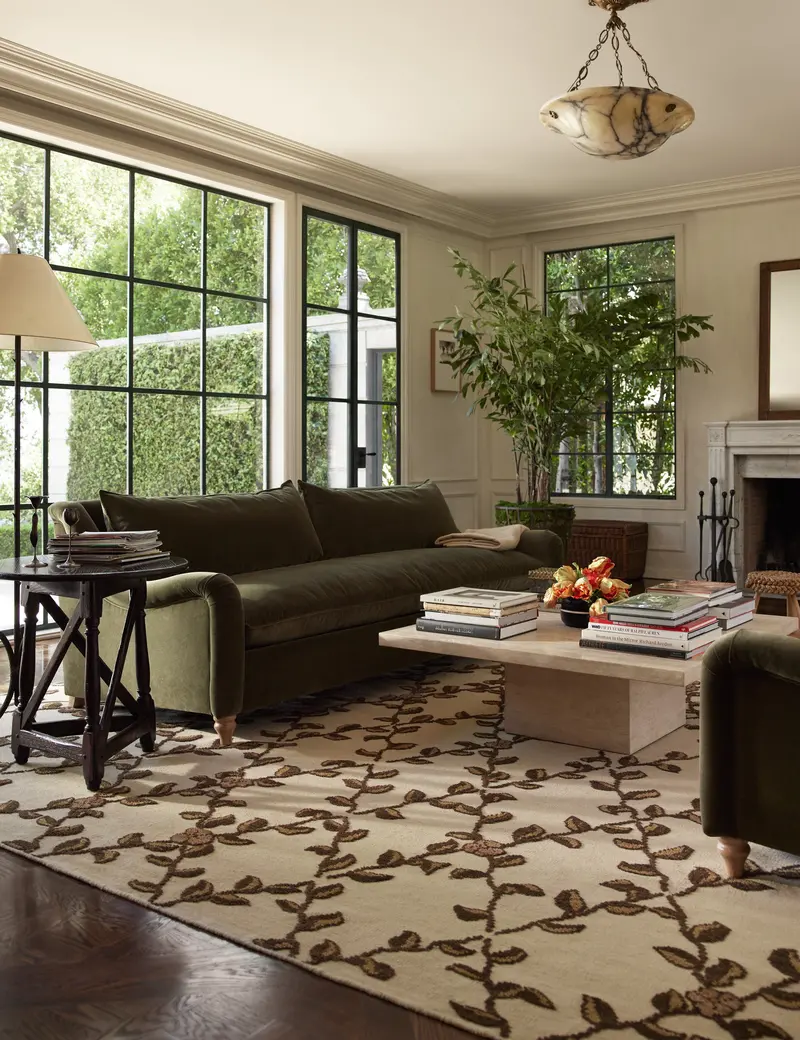 Tillar Hand-Knotted Wool Area Rug – Jake Arnold Collection 1