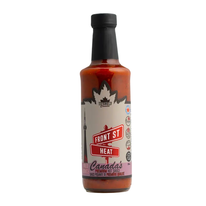Top Shelf Canada Front St. Heat Hot Sauce – Balanced Medium Heat & Flavor 1