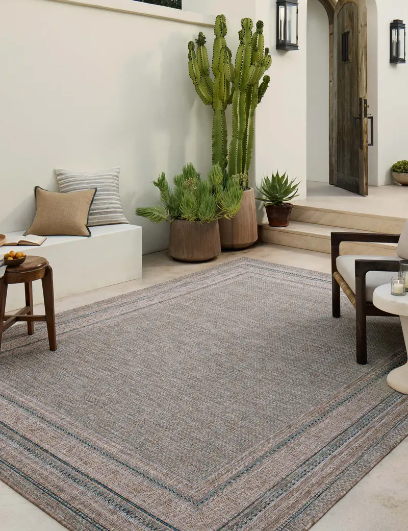 Topanga Iii Indoor-Outdoor Rug – Weather-Resistant Design By Amber Lewis X Loloi 1