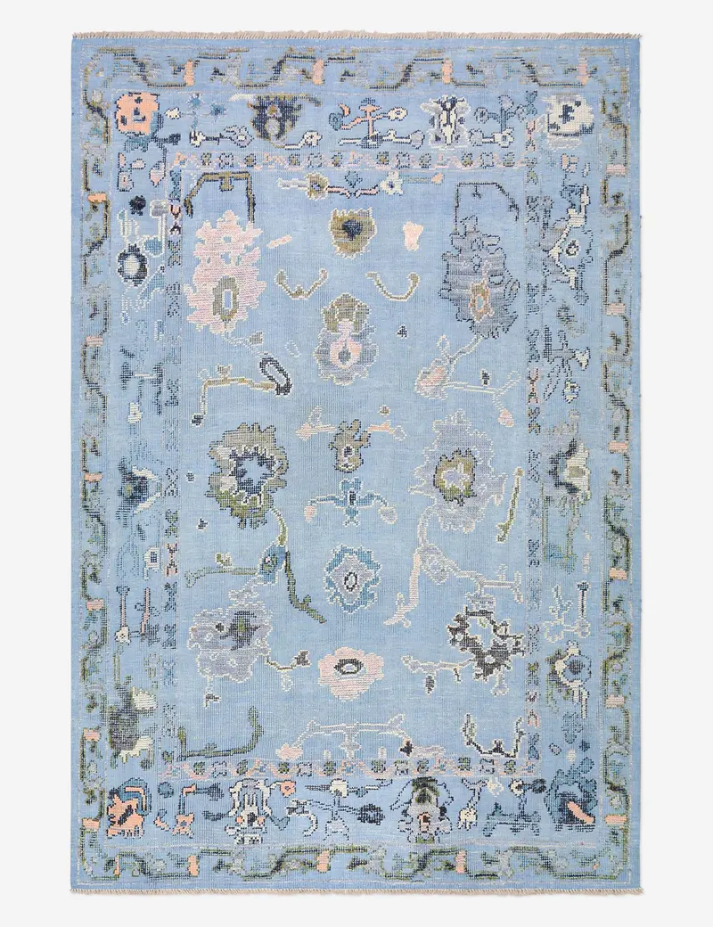 Traditional Turkish Wool Rug – 6'3" X 9'2" (No. 532) 1