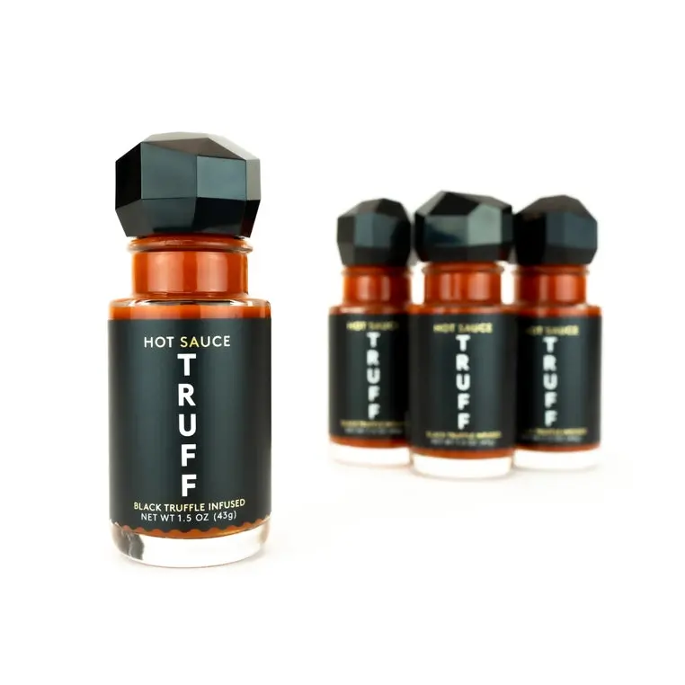 Truff Black Truffle Hot Sauce – Mini 1.7 Fl Oz Gourmet Condiment Bottle 1