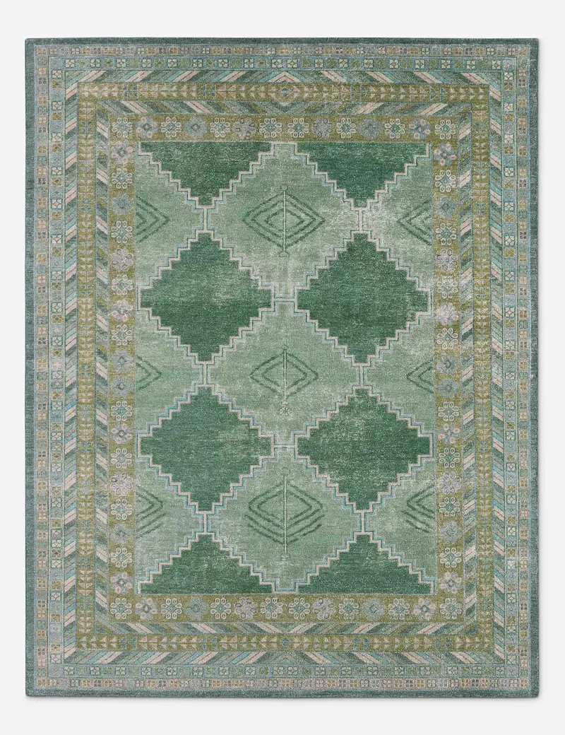 Tupelo Traditional Hand-Knotted Wool Rug 1