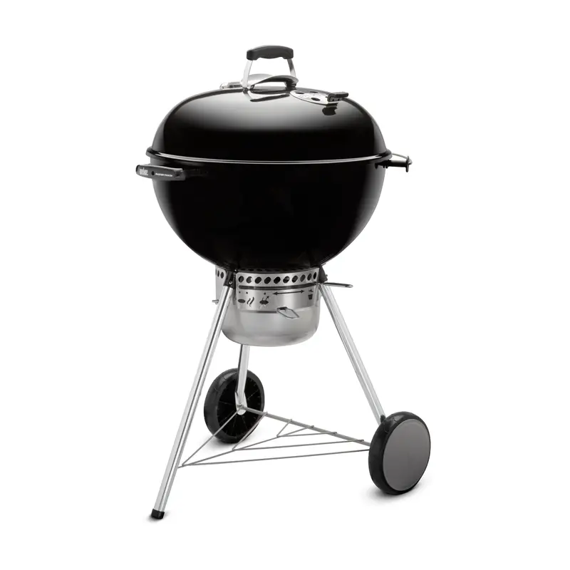 Weber Master-Touch Charcoal Grill In Sleek Black Finish 1