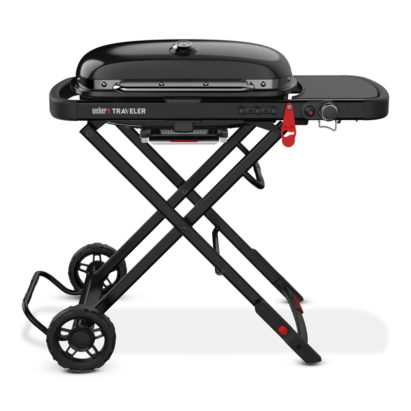 Weber Traveler Portable Gas Grill – Stealth Edition 1